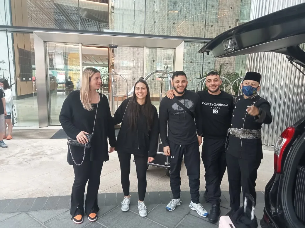 Passengers enjoying comfortable ride in JeyRey vehicle