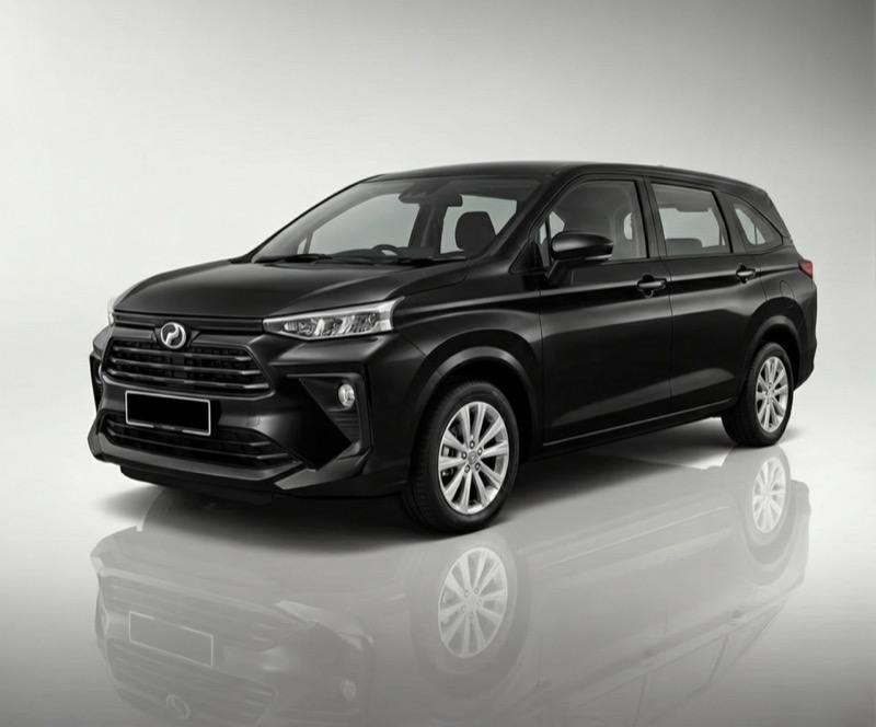 Standard MPV car rental with driver